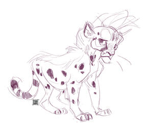 Cheetah Cub Rough