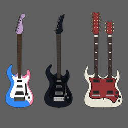 Guitars for my character Randy