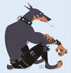 My Dobermann Character Gunther