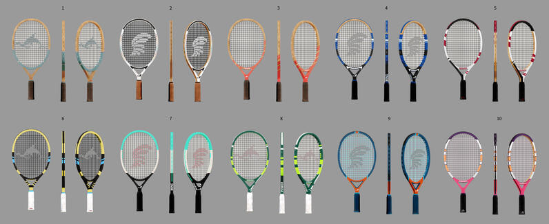 Some racket designs
