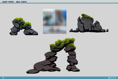 Concept for volcanic rocks in Maui